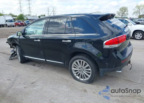 2013 Lincoln Mkx z USA, uszkodzony, nr VIN 2LMDJ6JK9DBL37711